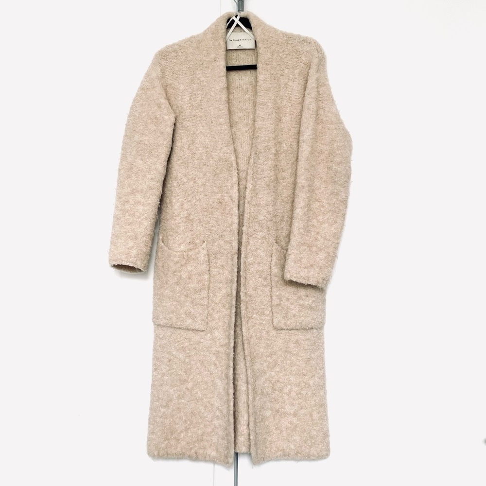 Ty Cardigan - Group by Babaton Long Cardigan in Oak